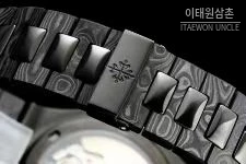 파텍필립 노틸러스 카본파이버 블랙다이얼 오토매틱 40mm 스틸 브레이슬릿 (2)