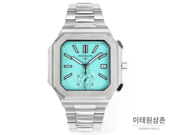 파텍필립 노틸러스 크로노그래프 오토매틱 44mm 블루 스틸 브레이슬릿 (3) 파텍필립 노틸러스 크로노그래프 오토매틱 44mm 블루 스틸 브레이슬릿 (3)