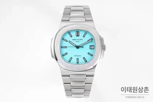 파텍필립 노틸러스 올리브그린 다이얼 스틸 오토매틱 40mm 올리브 그린 (2)