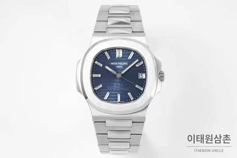 파텍필립 노틸러스 올리브그린 다이얼 스틸 오토매틱 40mm 올리브 그린