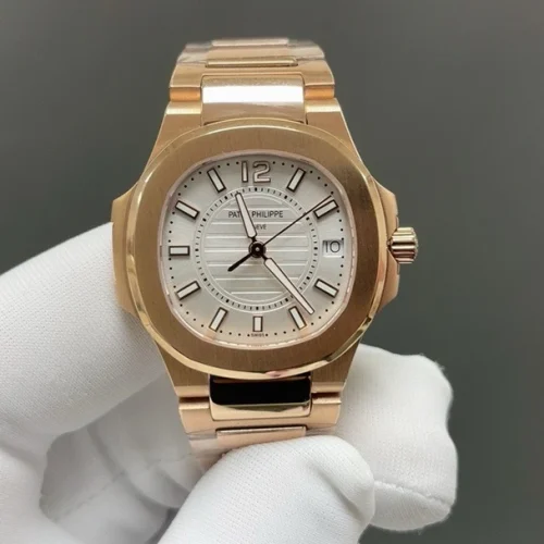 파텍필립 노utilus 쿼츠 32mm 화이트 다이얼