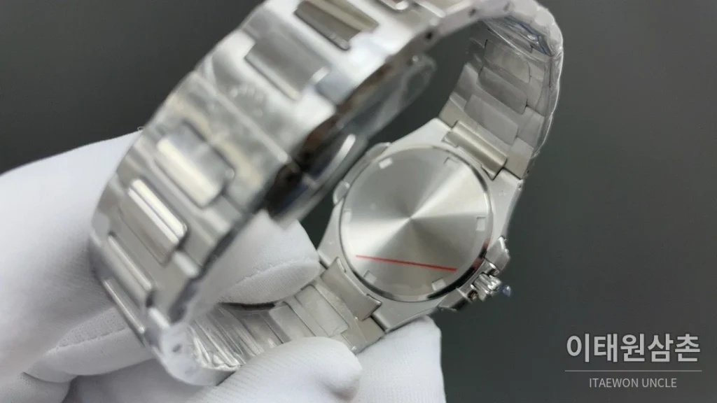 파텍필립 노utilus 쿼츠 32mm 핑크 다이얼