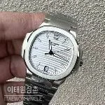 파텍필립 노틸러스 스틸 블루다이얼 오토매틱 35.2mm 7118 스틸 브레이슬릿 (2)