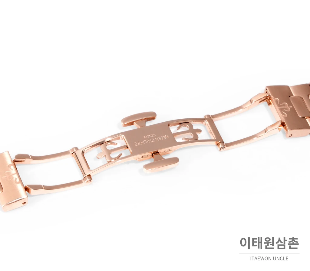 파텍필립 노틸러스 트래블타임 크로노그래프 스틸 브레이슬릿 오토매틱 40.5mm