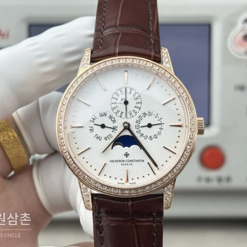 파텍필립 패트리모니 오토매틱 화이트 다이얼