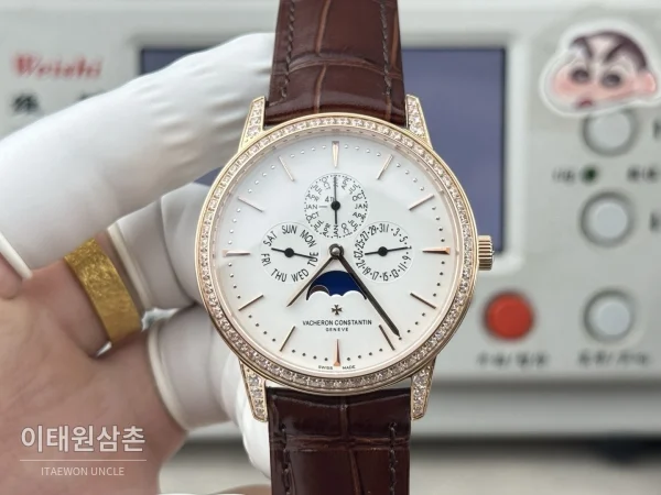 파텍필립 패트리모니 오토매틱 화이트 다이얼