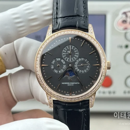 파텍필립 패트리모니 오토매틱 블랙 다이얼