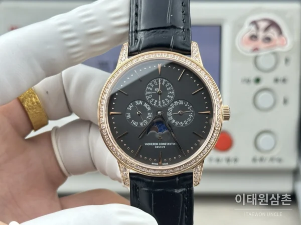 파텍필립 패트리모니 오토매틱 블랙 다이얼