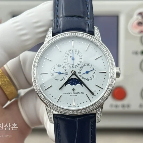 파텍필립 패트리모니 오토매틱 아이스블루 다이얼