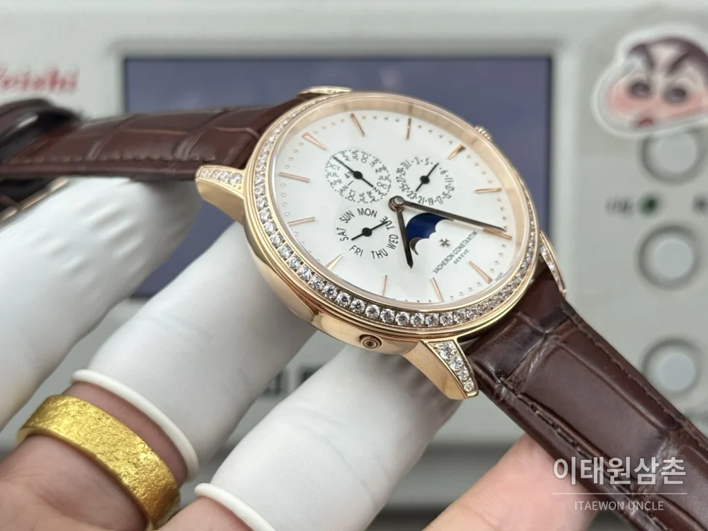 파텍필립 패트리모니 오토매틱 화이트 다이얼