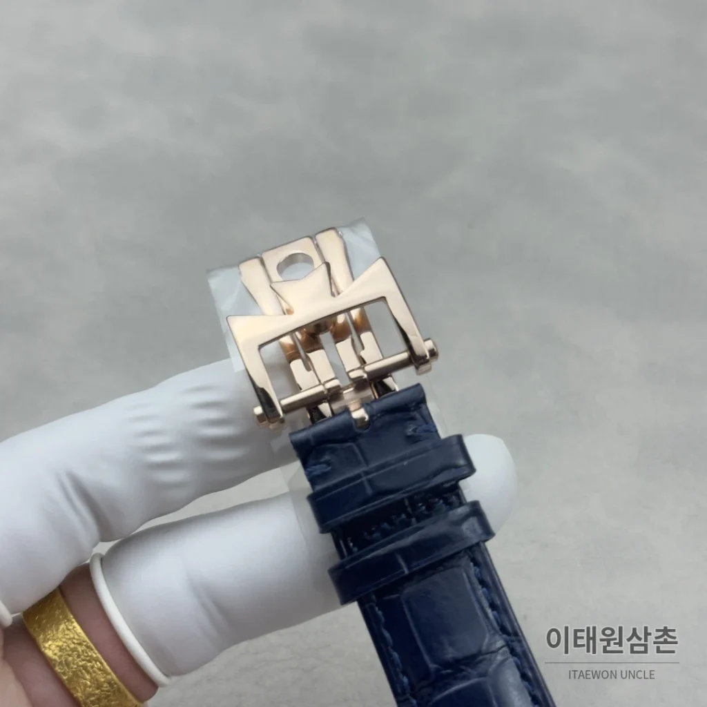 파텍필립 패트리모니 오토매틱 네이비 다이얼