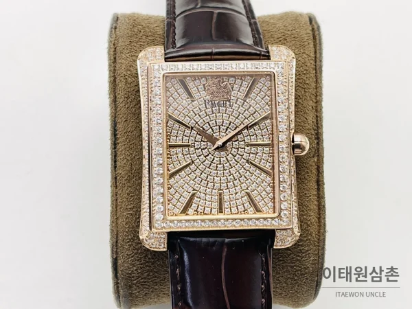 피아제 AF3 블랙 다이아몬드 베젤 오토매틱 41mm 샴페인 다이얼 피아제 AF3 블랙 다이아몬드 베젤 오토매틱 41mm 샴페인 다이얼