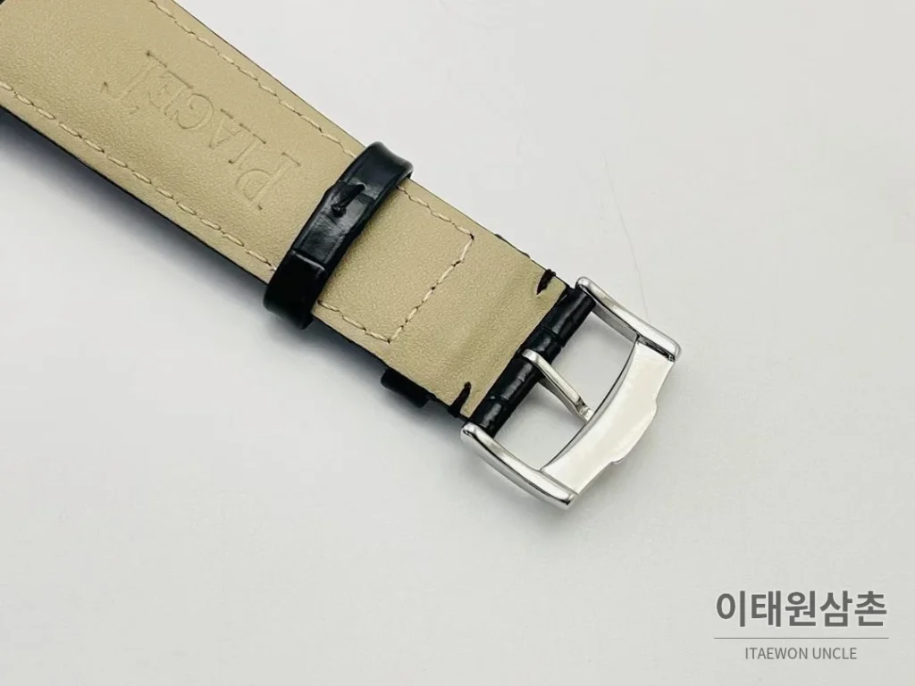 피아제 AF3 블랙 다이아몬드 베젤 오토매틱 41mm 화이트 다이얼