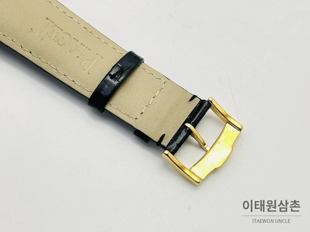 피아제 AF3 블랙 다이아몬드 베젤 오토매틱 41mm 골드 다이얼
