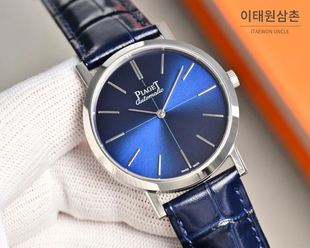피아제 알티플라노 오토매틱 38mm 브라운 다이얼