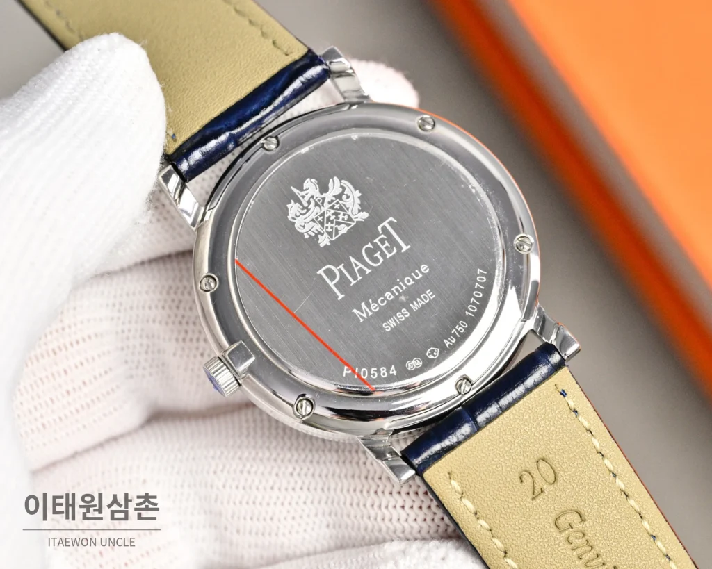 피아제 알티플라노 오토매틱 38mm 브라운 다이얼