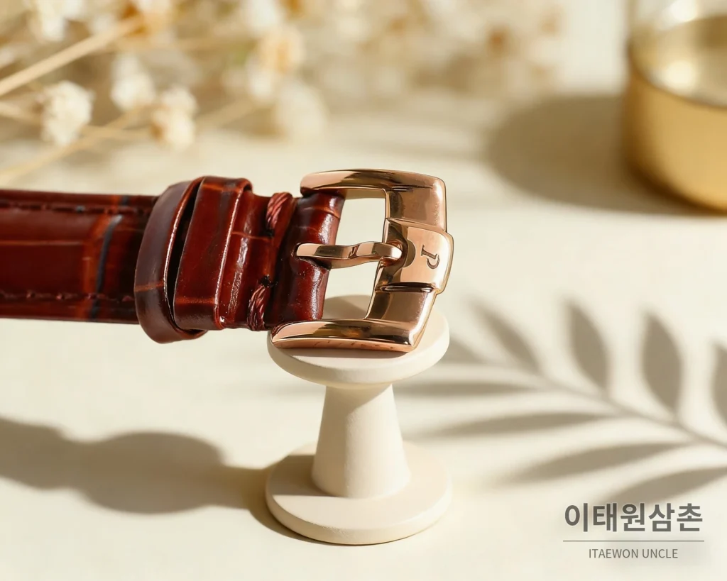 피아제 라임라이트 갈라 스틸 다이아 비대칭 쿼츠 28mm