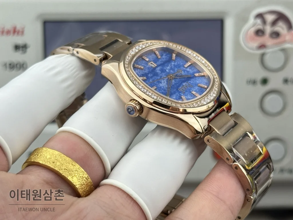 피아제 폴로 오토매틱 42mm 블루 다이얼