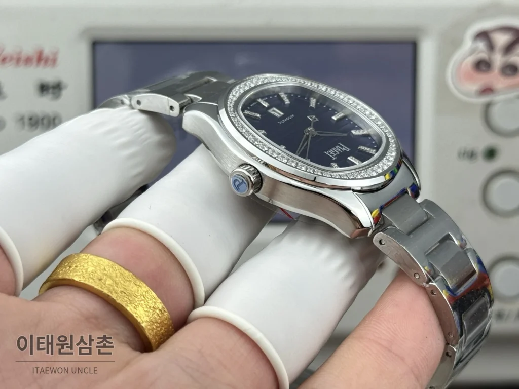 피아제 폴로 오토매틱 42mm 네이비 다이얼