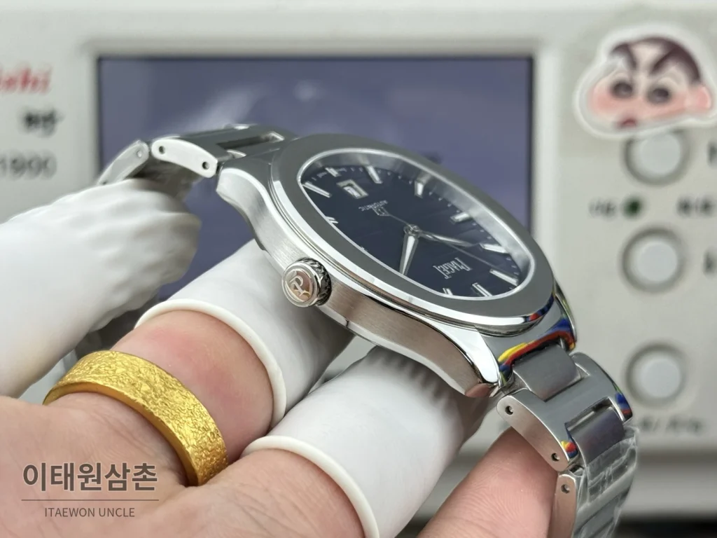 피아제 폴로 오토매틱 42mm 실버 다이얼
