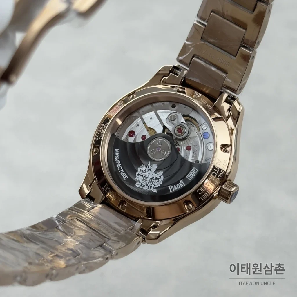 피아제 폴로 오토매틱 42mm 블루 다이얼