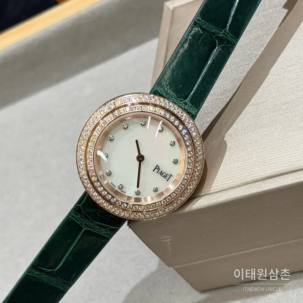 피아제 포세션 쿼츠 자개 다이얼