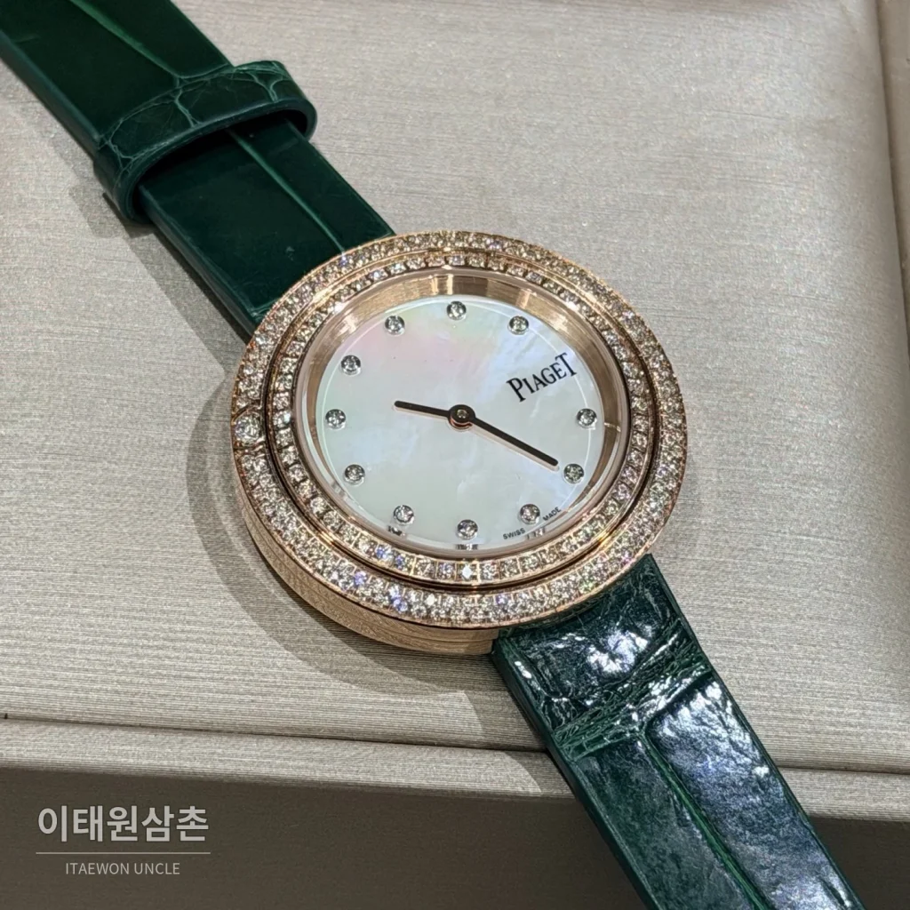 피아제 포세션 쿼츠 자개 다이얼