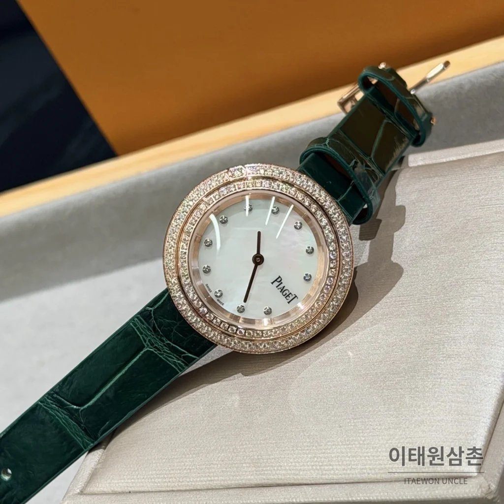 피아제 포세션 쿼츠 자개 다이얼