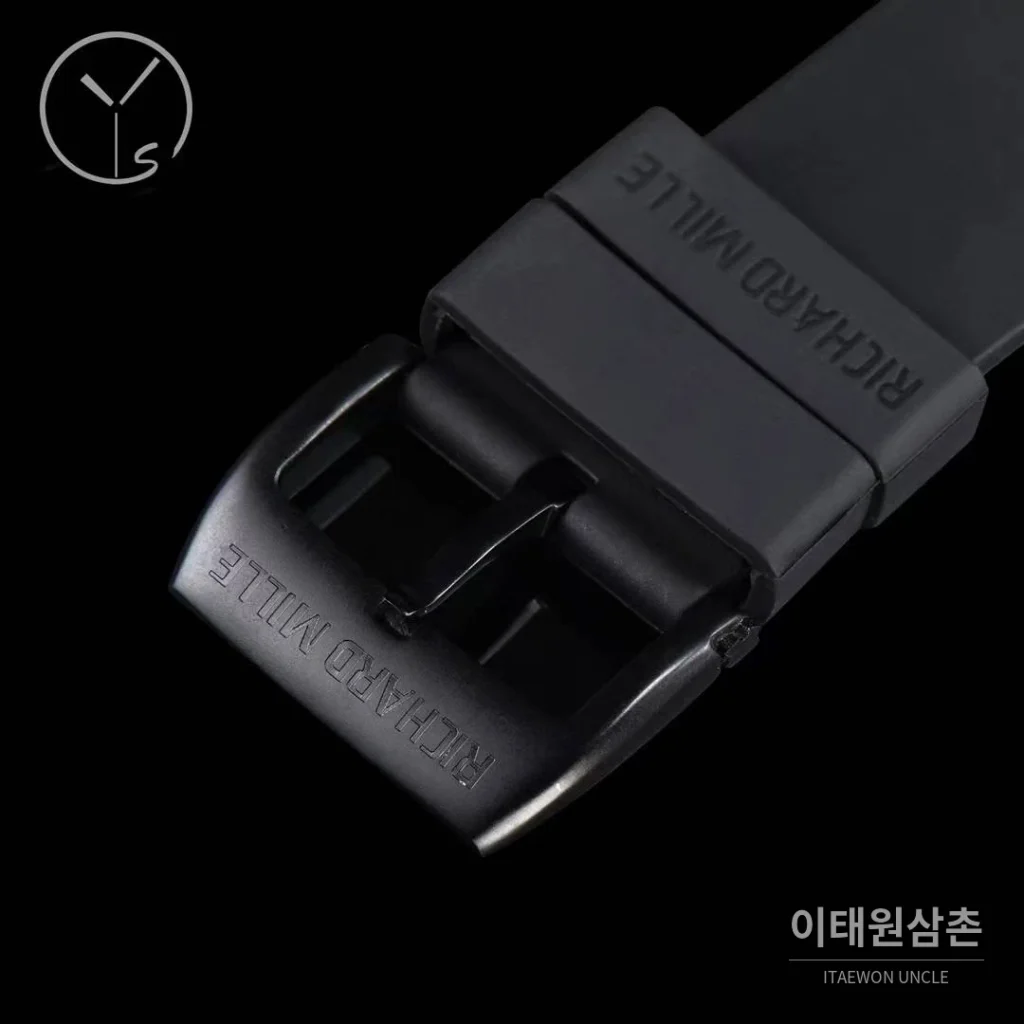 리차드밀 RM027 티타늄 스켈레톤 투르비옹 수동 50mm