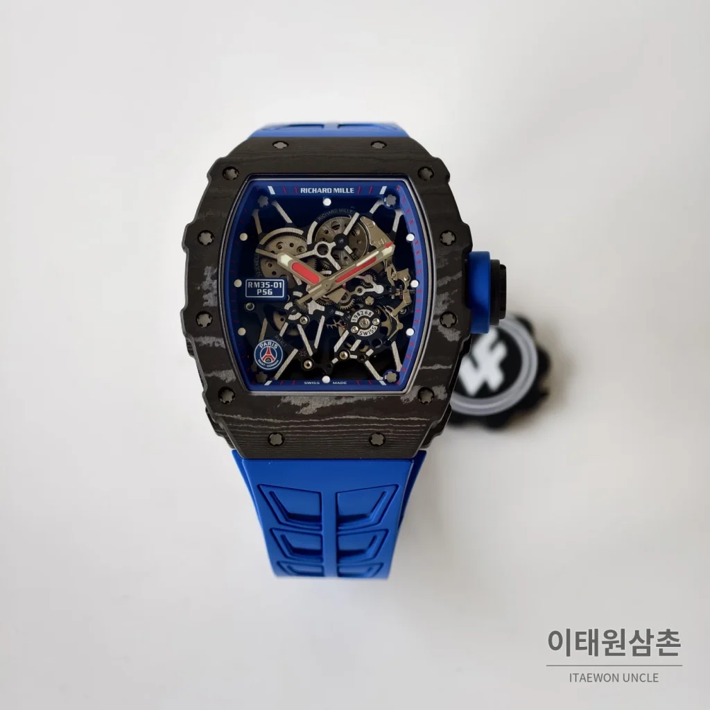 리차드밀 RM35-01 PSG 파리생제르맹 오토매틱 43mm