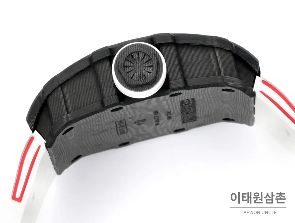 리차드밀 RM35-01 라파엘 나달 카본 스켈레톤 오토매틱 43mm 스켈레톤 다이얼 화이트 러버 스트랩