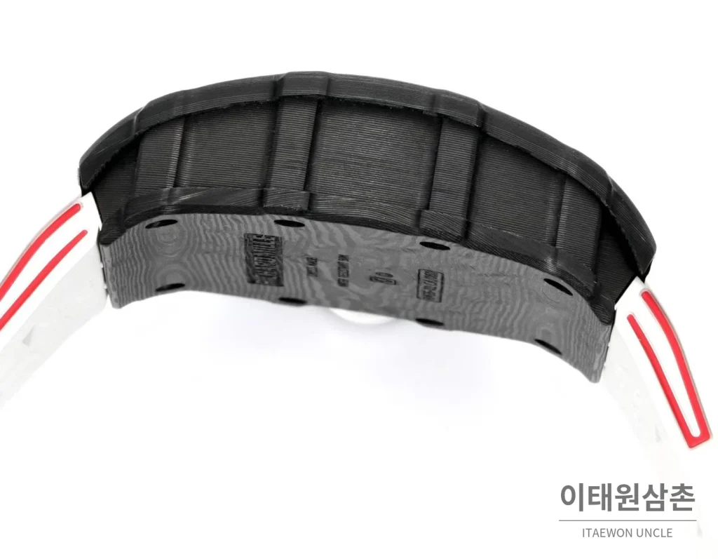 리차드밀 RM35-01 라파엘 나달 카본 스켈레톤 오토매틱 43mm 스켈레톤 다이얼 화이트 러버 스트랩