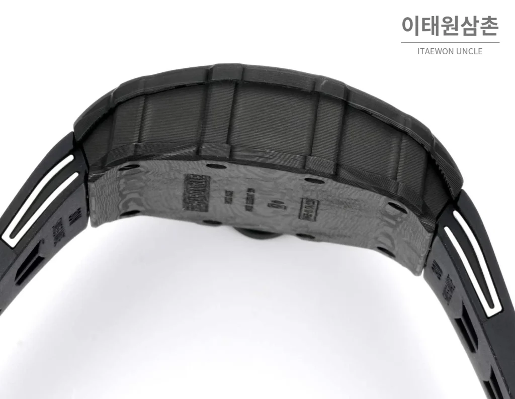 리차드밀 RM35-01 라파엘 나달 카본 스켈레톤 오토매틱 43mm 스켈레톤 다이얼 블랙 러버 스트랩