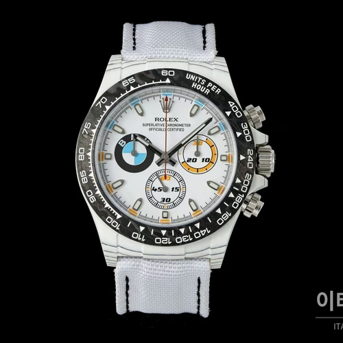 롤렉스 ANT 카본 파이버 BMW엠블럼 커스텀 데이토나 크로노그래프 오토매틱 40mm