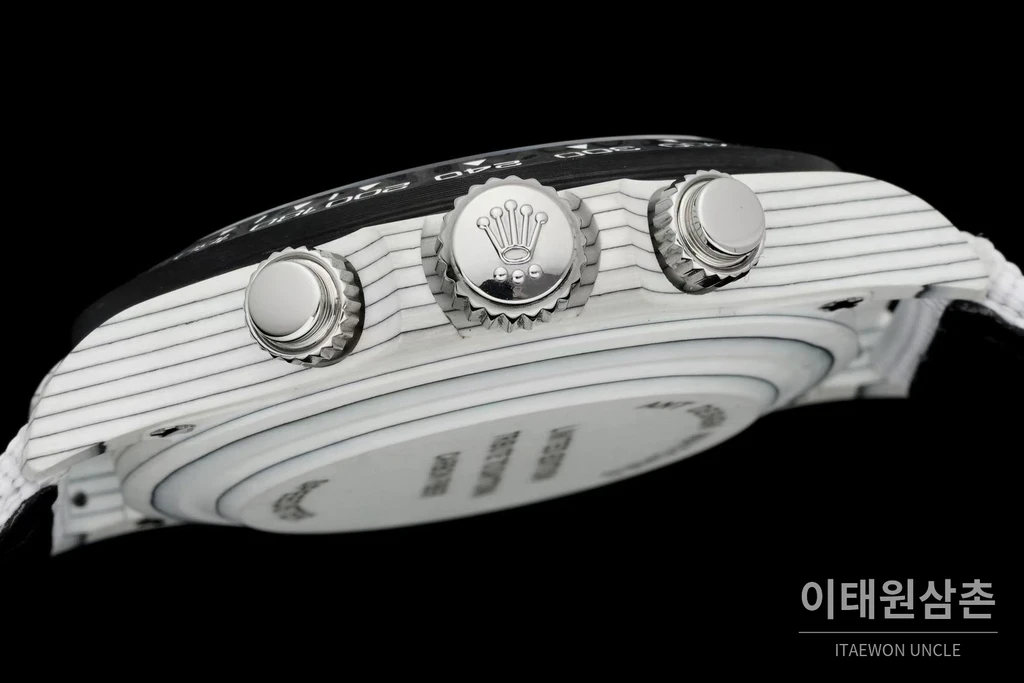 롤렉스 ANT 카본 파이버 BMW엠블럼 커스텀 데이토나 크로노그래프 오토매틱 40mm