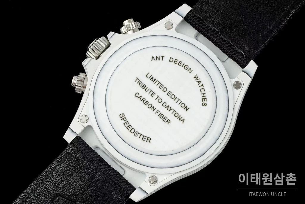 롤렉스 ANT 카본 파이버 포르쉐 엠블럼 커스텀 데이토나 크로노그래프 오토매틱 40mm