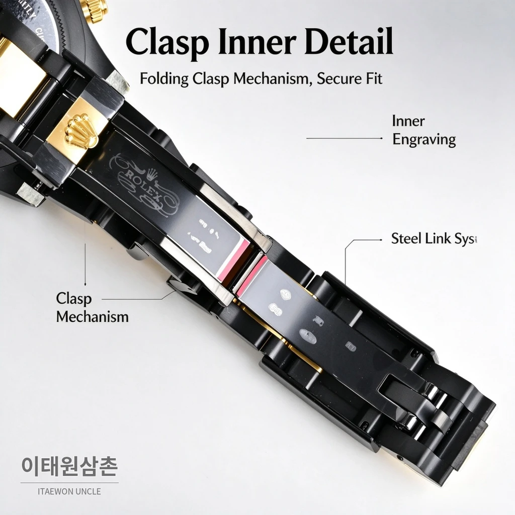 롤렉스 블라켄 데이토나 샴페인골드 선레이 블랙골드 크로노그래프 40mm