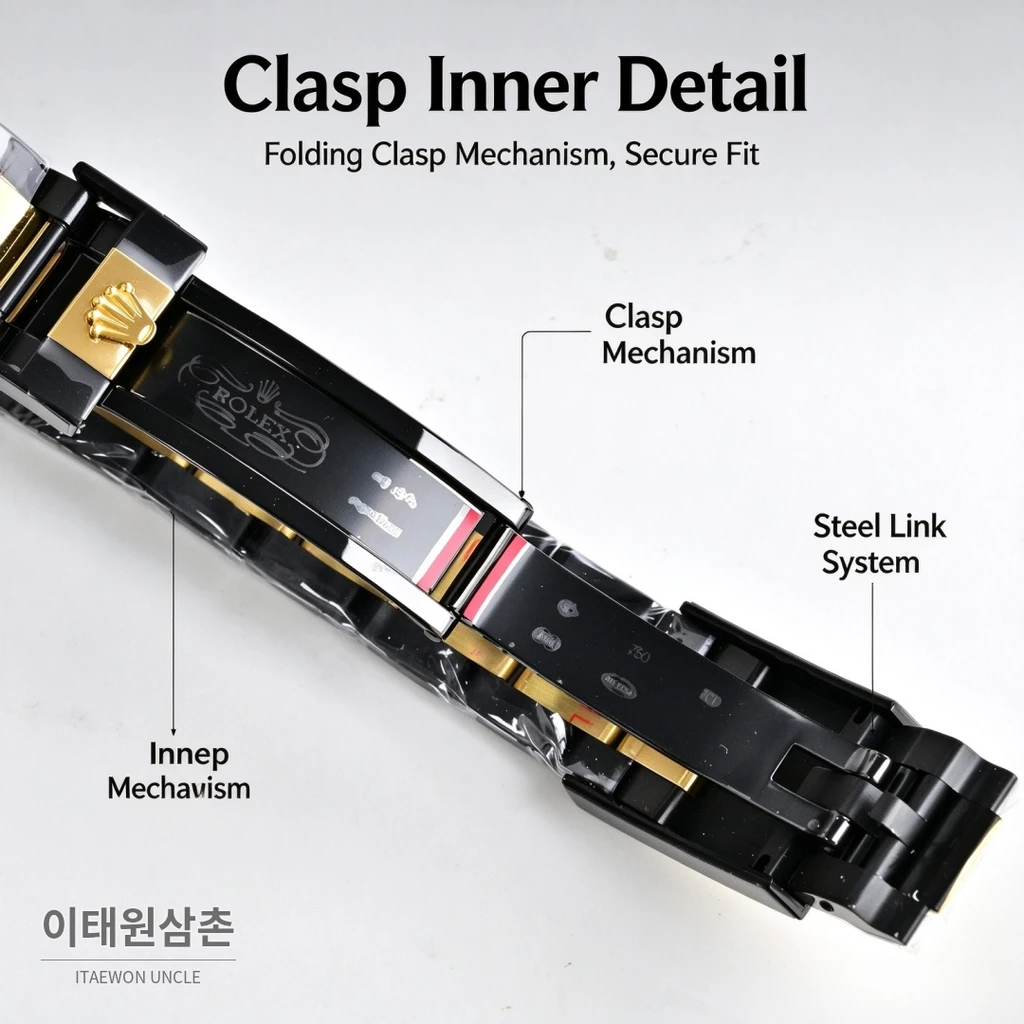 롤렉스 블라켄 데이토나 화이트 골드카운터 블랙골드 크로노그래프 40mm