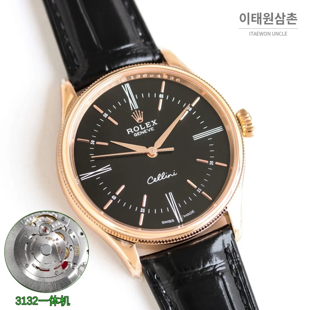 롤렉스 첼리니 오토매틱 39mm