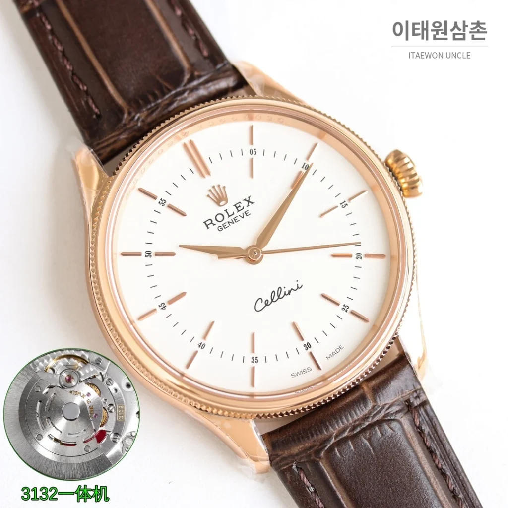 롤렉스 첼리니 오토매틱 39mm