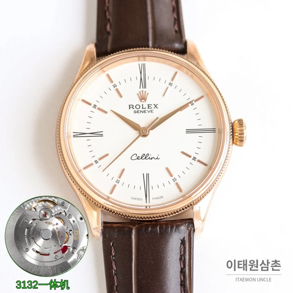 롤렉스 첼리니 오토매틱 39mm