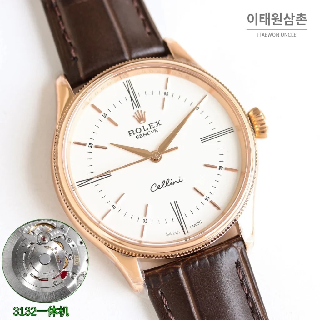 롤렉스 첼리니 오토매틱 39mm
