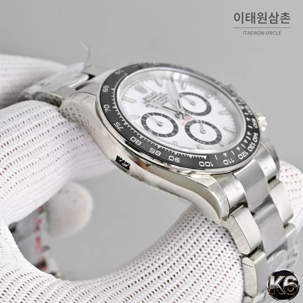 롤렉스 코스모그래프 데이토나 904L 스틸 세라믹베젤 크로노그래프 오토매틱 40mm