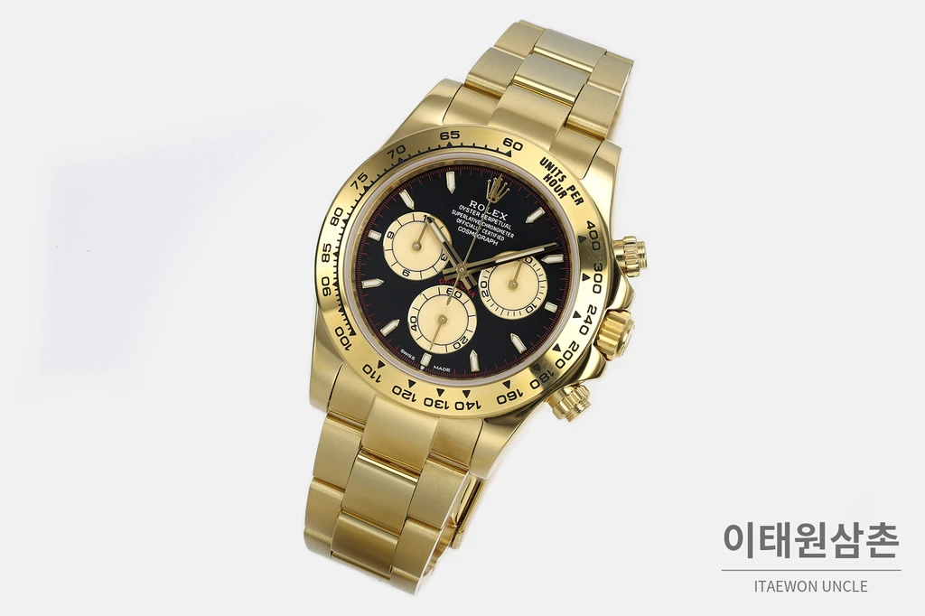 롤렉스 코스모그래프 데이토나 크로노그래프 오토매틱 40mm
