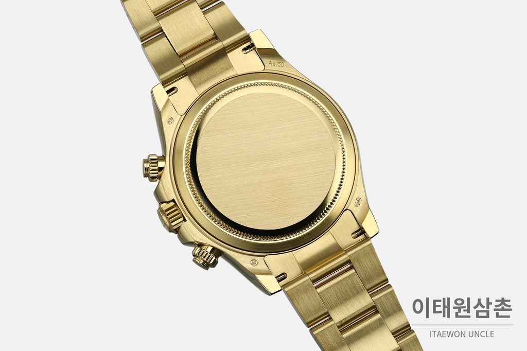 롤렉스 코스모그래프 데이토나 그린 샴페인 다이얼 오토매틱 40mm