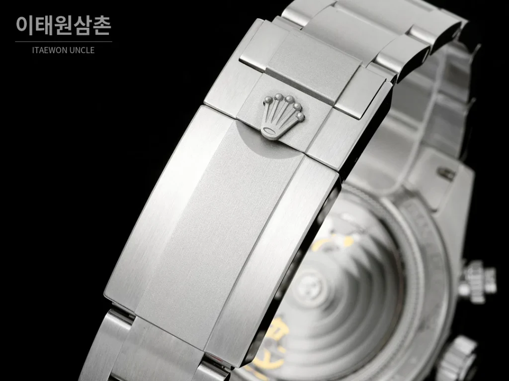 롤렉스 코스모그래프 데이토나 실버베젤 버건디다이얼 스켈레톤 크로노그래프 40mm