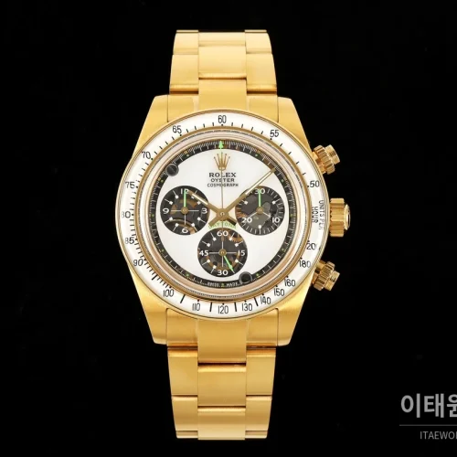 롤렉스 코스모그래프 데이토나 옐로우골드 화이트다이얼 스켈레톤 크로노그래프 40mm 롤렉스 코스모그래프 데이토나 옐로우골드 화이트다이얼 스켈레톤 크로노그래프 40mm