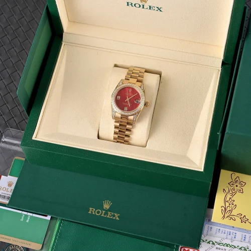 롤렉스 데이트저스트 31 자개 컬러 다이얼 다이아 세팅 오토매틱 31mm 골드 브레이슬릿 (2) 롤렉스 데이트저스트 31 자개 컬러 다이얼 다이아 세팅 오토매틱 31mm 골드 브레이슬릿 (2)