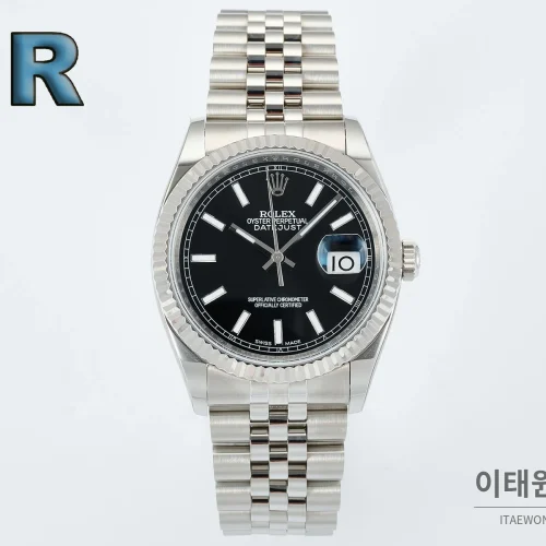 롤렉스 데이트저스트 36 904L 스틸 오토매틱 36mm 블랙 다이얼 (3) 롤렉스 데이트저스트 36 904L 스틸 오토매틱 36mm 블랙 다이얼 (3)