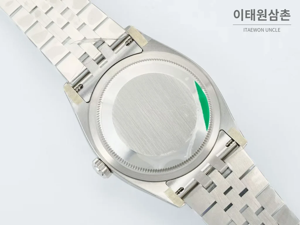 롤렉스 데이트저스트 36 904L 스틸 오토매틱 36mm 블랙 다이얼